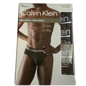 🆕CK Microfibre 4 Pack High Brief